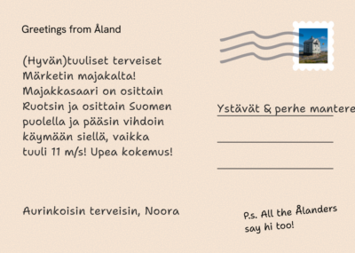 Postcard back
