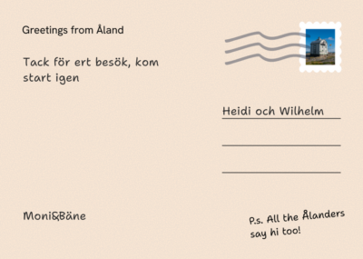 Postcard back