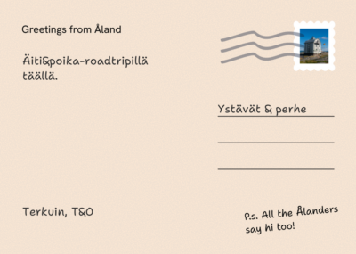 Postcard back