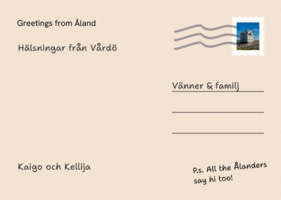 Postcard back