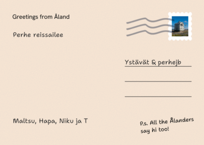 Postcard back