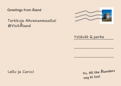 Postcard back
