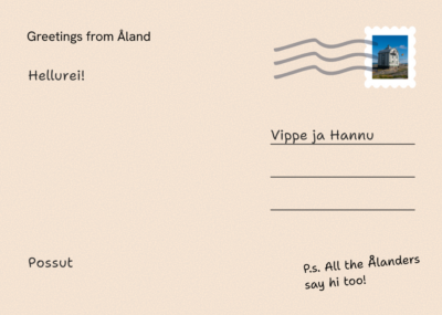 Postcard back